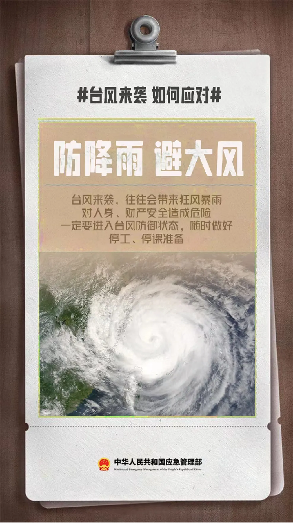 双台风来袭,该如何做好防范应对?309